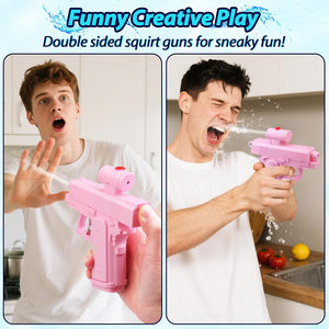 Pistolet à eau créatif double face avec jet inversé, mini jouet d'été pour activités de plein air, idéal pour les farces aquatiques - Product Image 6
