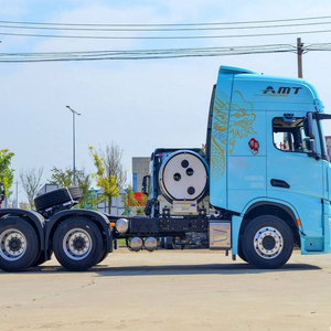 รถบรรทุกหัวลากชัคแมน 6x4 ดีเซล เกียร์ธรรมดา สำหรับงานหนัก ขนส่งทางถนน รถบรรทุกห้องเย็น >450 แรงม้า รับน้ำหนัก 21-30 ตัน - Product Image 1