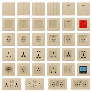 Interruptor de Parede FIKO com USB/Tipo-C/Dimmer/Cortina/Chamada de Porteiro/Interruptor de Luz e Tomada de Energia - Product Image 3