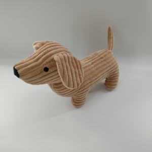 Butoir <span class=keywords><strong>de</strong></span> <span class=keywords><strong>porte</strong></span> en tissu animal lesté rempli <span class=keywords><strong>de</strong></span> sable pour chien en velours côtelé marron mignon butées <span class=keywords><strong>de</strong></span> <span class=keywords><strong>porte</strong></span> teckel décoratives - Product Image 4