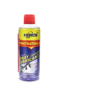 HERIOS 450毫升专业硅胶润滑剂喷雾与稻草喷雾硅胶润滑剂提供保护