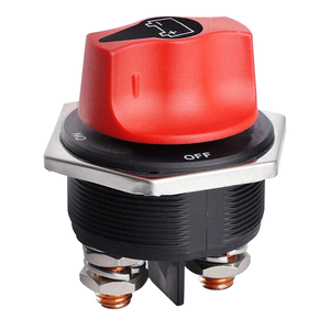 MAX 12-32V DC 300A Continuo 450A Interruptor de desconexión intermitente de la batería del coche Aislador Maestro de corte de energía para coche de barco marino - Product Image 1