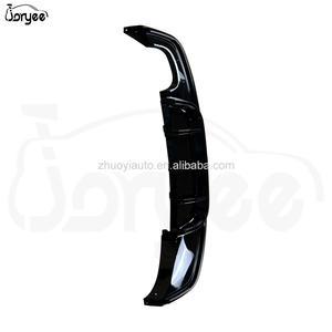 Diffuseur à <span class=keywords><strong>sortie</strong></span> unique de lèvre de pare-chocs arrière en Fiber de carbone avec lumière LED pour <span class=keywords><strong>BMW</strong></span> série <span class=keywords><strong>1</strong></span> E82 2008 2009 2010 2011 accessoire de réglage - Product Image 3