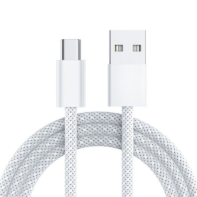 USB a to C Type-C 3A Fast Charging Nylon Data Cable