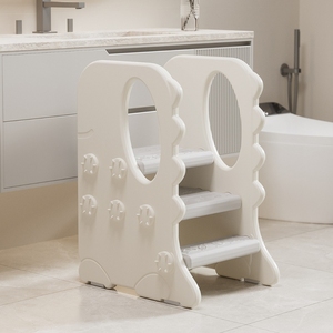 Taburete Infantil con Diseño de <span class=keywords><strong>Dinosaurio</strong></span>, Antideslizante, con Asa, para Baño, Cocina y Entrenamiento para Ir al Baño - Product Image 2