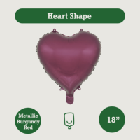 Ballon Forme Cœur Métallique Chrome 18 Pouces Plusieurs Couleurs Saint Valentin Mariage Déco OEM Mylar FAMA BSCI Sedex Usine