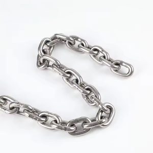 Chaîne en acier allié soudé G80 pour chaîne de convoyeur de minerai noir de mine de charbon - Product Image 6