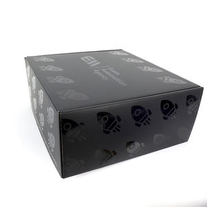 Luxury Empty Black Spot UV Printing Magnetic <strong>Gift</strong> <strong>Box</strong> Tie <strong>Shirt</strong> Packaging <strong>Gift</strong> <strong>Box</strong> for <strong>Men</strong> - Product Image 4