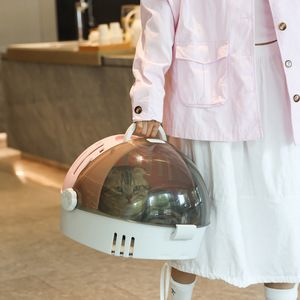 2024 taşınabilir astronot evcil hayvan taşıyıcı kafes yeni havayolu onaylı köpek kedi sırt çantası açık seyahat için fermuar kapatma moda - Product Image 3