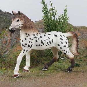 Yxs simulation animal steed modèle jouet pour enfants solide Knapostu étalon mille Li cheval scène maison - Product Image 2