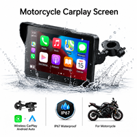 Pantalla Inalámbrica CarPlay Bestsonic de 7 Pulgadas que Permite una Navegación Más Segura, Llamadas con Manos Libres, Transmisión de Música Mientras Conduces, Antirrobo