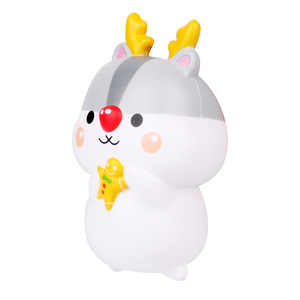 Juguete de Peluche de Animal de Dibujos Animados con Cuernos, Figura Decorativa para Aliviar el Estrés - Product Image 2