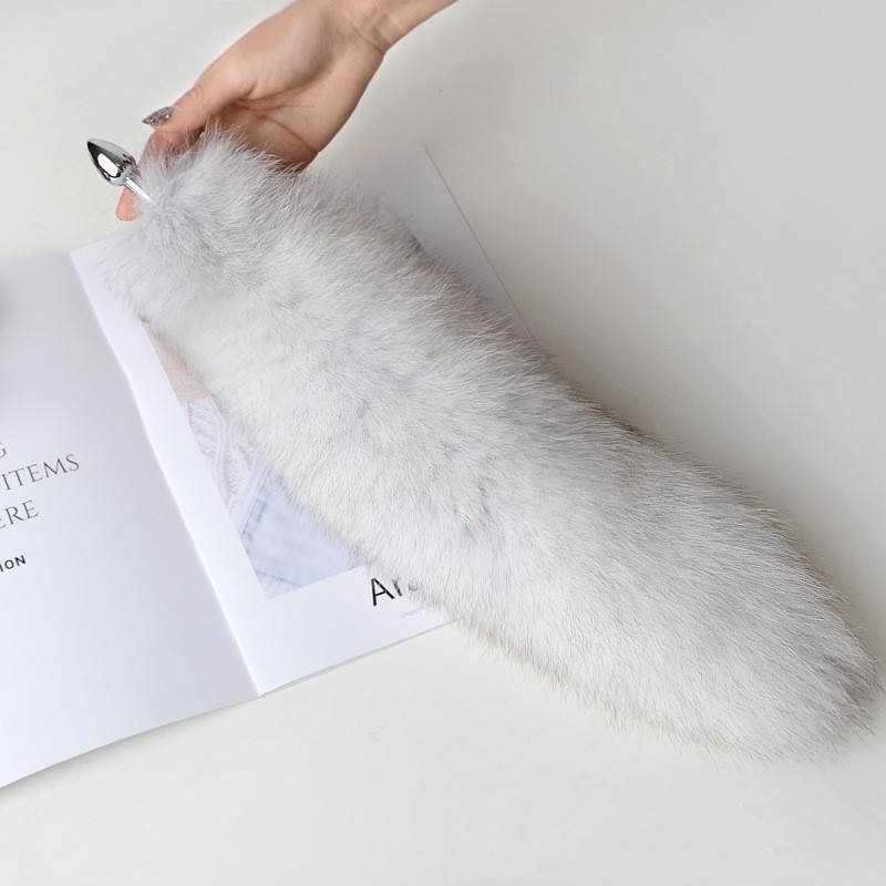 หางสุนัขจิ้งจอกสีฟ้า-40ซม