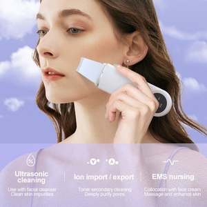 Exfoliante Facial Vibrador a Prueba de Agua, Espátula Facial de Acero Inoxidable, Cepillo Sónico Ultrasónico Iónico - Product Image 2