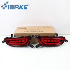 Smrke para Mazda CX-3 <span class=keywords><strong>CX3</strong></span> 2015-2019 parachoques trasero luz de freno Luz de señal de luz de Reflector LED DRL de marcha atrás - Product Image 4