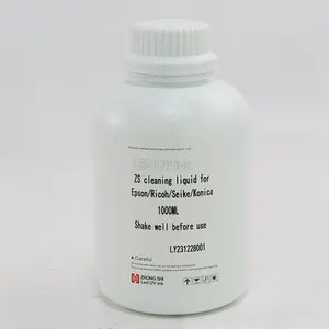 Liquide de nettoyage d'imprimante UV ZSink 1000 ml/bouteille pour protéger la tête d'arrosage Epson/ Ricoh/ Konica /Toshiba