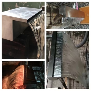 Cascade de <span class=keywords><strong>piscine</strong></span> rectangulaire en acier inoxydable, lumière rvb, Cascade de <span class=keywords><strong>piscine</strong></span>, <span class=keywords><strong>lame</strong></span> <span class=keywords><strong>d</strong></span>'<span class=keywords><strong>eau</strong></span>, Cascade acrylique <span class=keywords><strong>Led</strong></span> - Product Image 5