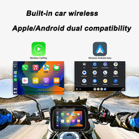Système Linux Support de navigation pour moto Internet mobile sans fil Carplay Android Autowireless Hicar Smart Motorbike Navigator