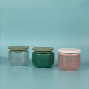 Rộng Miệng Pet ngủ mặt nạ chai Frosted Kem 250/500 gam với bơm niêm phong cho dầu gội đầu 50ml Công suất rỗng - Product Image 1