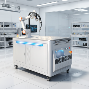 The New Collaborative Robot Welding <b>Trolley</b> With Is Suitable for Flange Welding. <b>Weld</b> Robot - Product Image 1