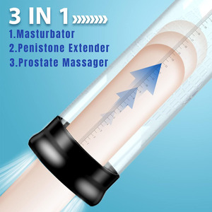 Bomba de Vacío Manual para Pene, Extensor de Alargamiento Masculino, 100% Impermeable, Juguete Sexual para Adultos - Product Image 5