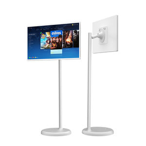 Интерактивный мобильный портативный 32-дюймовый перезаряжаемый встроенный аккумулятор 4h беспроводной Wi-Fi Rollable Televiseur Smart Tv Jcpc led & lcd tvs - Product Image 1