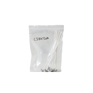 Bougie en cire de soja faite à la main, 100% coton, écologique, non toxique, biologique, à fibres longues, pré-enduite, sans fumée, à combustion lente, résistante à la chaleur - Product Image 1