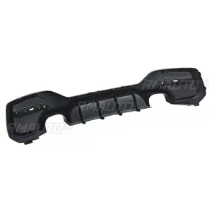 <b>For</b> Bmw F20 F21 Rear Bumper <b>Diffuser</b> 1 Series M135i M140i 2015-2018 Back Splitters Spoiler Gloss Black <b>Car</b> Exteropr Parts - Product Image 2