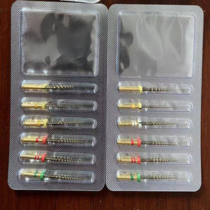 Набор из 6 термоактивируемых файлов для корневых каналов 19/21/25 мм, инструменты для стоматологов, гибкие, для подготовки к лечению корневых каналов - Product Image 2