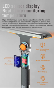 Vente flash : Kit d'outils professionnels pour la neige, <span class=keywords><strong>balai</strong></span> intelligent extensible avec capteur et grattoir à glace pour un entretien complet du véhicule - Product Image 3