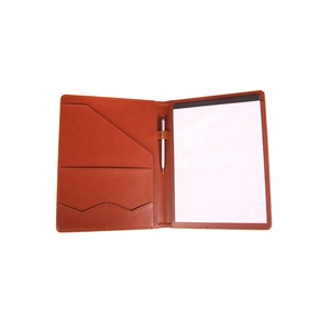 Custom <strong>File</strong> Folder Card Pocket Promotional Filing Product <strong>A4</strong> Imitation Leather Business Portfolio Ready Stock JMZ Brand - Product Image 2