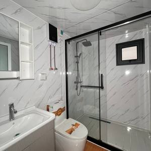 A PRUEBA <span class=keywords><strong>DE</strong></span> HURACANES China Pre House Shop Office 20ft Portable Office Contenedor extensible con inodoro y cocina - Product Image 5