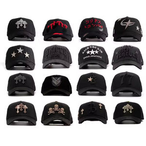 High Quality Polyester Customized <b>Frame</b> 3D Hand Embroidery Logo Curved Brim Fuerza Regida Adjustable 6-Panel <b>Vintage</b> Baseball - Product Image 1