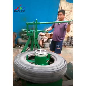 Old Tyre Recycling Tread Cutting Machine Large Tire Circular Cutter Sidewall Bead Ring Cutter - Product Image 2