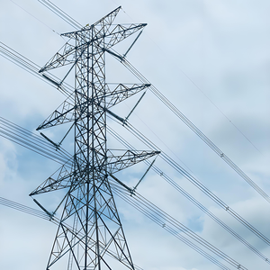 Tour de transmission d'énergie autoportante en acier haute tension, tour de 50 mètres en treillis d'acier, tour électrique à double circuit - Product Image 3