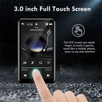 Lecteur MP3 V8 de 3,0 pouces en gros d'usine, écran tactile, mini lecteur MP3 MP4 portable