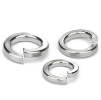 304/316 Stainless Steel Spring Pad Spring Washer Heavy-Duty Elastic Gasket Washer Inserts M2-M10 DIN Standard