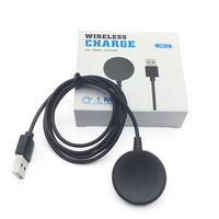 Chargeur sans fil pour Watch 6/4/3/5 Pro Gear S3/S2/S4, base de charge en plastique, charge rapide