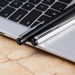 Luxury Metal Ballpoint <b>Pen</b> with logo Personalized <b>Silver</b> Metal <b>Pens</b> Business Signature Metal <b>Pen</b> Black Custom Corporate Gifts - Product Image 4