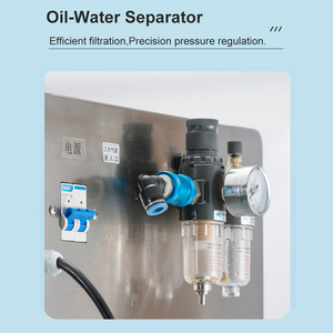 Automatic Suction Film Sealing <strong>Machine</strong> Pneumatic Tray Sealer For Cheese Roasted Durian Foil Tray Sealing For Cheese Durian - Product Image 4