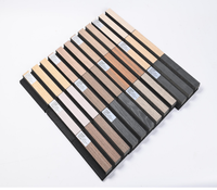 Barrière acoustique mobile de haute qualité pour panneau acoustique rainuré pour appartement scolaire Pannelli Fonoassorbenti