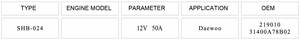Auto <span class=keywords><strong>Alternateur</strong></span> De Voiture pour 12V/50A Daewoo Tico 219010,31400A-78B02,31400A-78B04,31400A78B02,31400A78B04,31400A78B04000 - Product Image 3