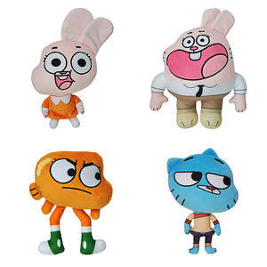 Peluche Personalizado con Logotipo de World <span class=keywords><strong>of</strong></span> Gumball, Muñeco de Peluche de Forrest Gump, Figuras de Anime, Muñecos de Peluche, Almohada - Product Image 1