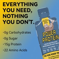 OEM/ODM marque personnalisée paquets de 30ml de protéines pour supplément sportif riche en protéines