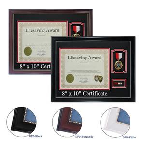 Marcos de Exhibición para Certificados de Medallas de Logro de la Fuerza Aérea y la Policía, Personalizados, Ecológicos, de 8x10, al por Mayor - Product Image 1