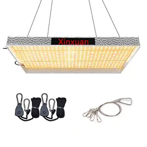 Tienda de cultivo DIY barata, sistema completo de luces hidropónicas para interiores, regulable, 750W, remoto, 600W, luz led para cultivo de espectro completo