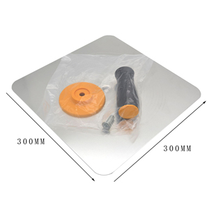 Truelle <span class=keywords><strong>de</strong></span> <span class=keywords><strong>maçon</strong></span> en aluminium avec cadre pour ciment, poignée bicolore, outil pour spatule à mastic et truelle à plâtre - Product Image 6