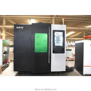 Máquinas láser automáticas P4020, máquina cortadora láser de fibra CNC, máquina marcadora láser de fibra 3D negra, precio para Metal