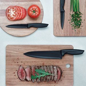 Ensemble de couteaux pour la maison, ensemble complet avec manche élégant, lame noire, ensemble de 7 pièces, couteau de chef - Product Image 5