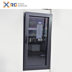 Meilleure vente RG65 Fenêtre vitrée en aluminium à double <span class=keywords><strong>vitrage</strong></span> personnalisée Fenêtre en verre à isolation <span class=keywords><strong>thermique</strong></span> Fenêtres à battant en aluminium à efficacité énergétique - Product Image 1